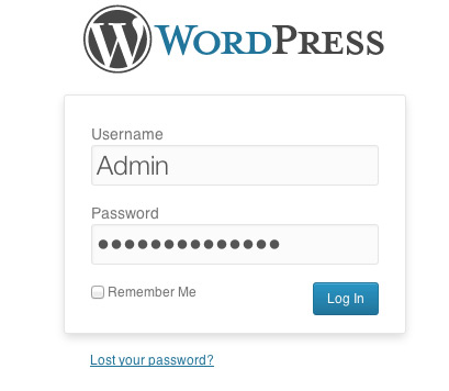 WordPress Login